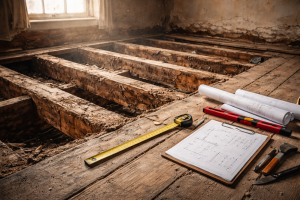 Découvrez comment évaluer la capacité de charge d’un plancher ancien lors d'une rénovation à Aubagne.